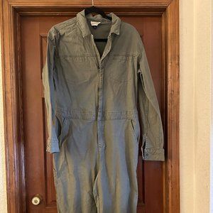 Universal thread green utility coverall jumpsuit size 10